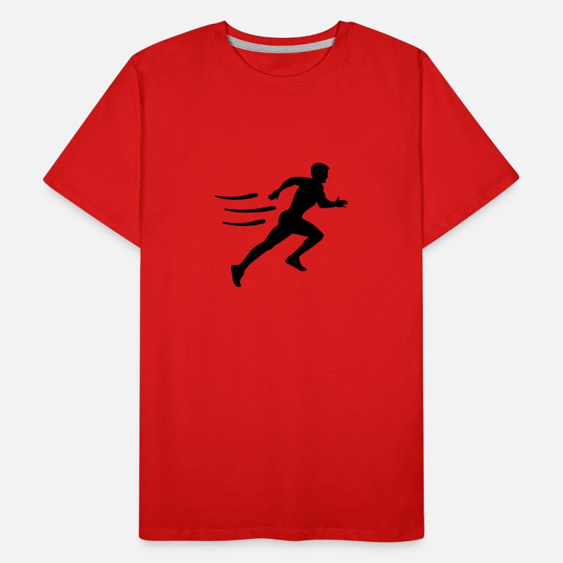 Courir T-shirt bio Premium Homme