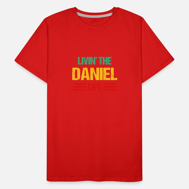 Daniel T-shirt bio Premium Homme