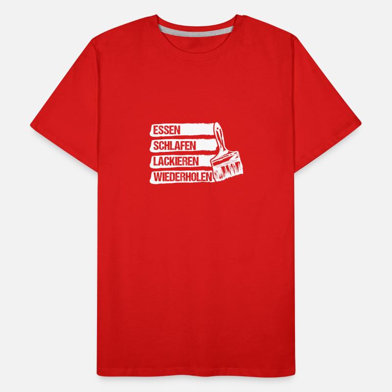 Car Painter Vehicle Painter Painter Men's Premium Organic T-Shirt