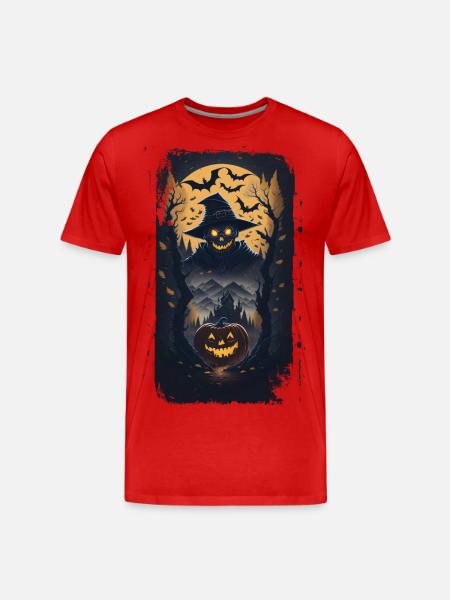 Happy Halloween I Gift - Men's Premium Organic T-Shirt - red