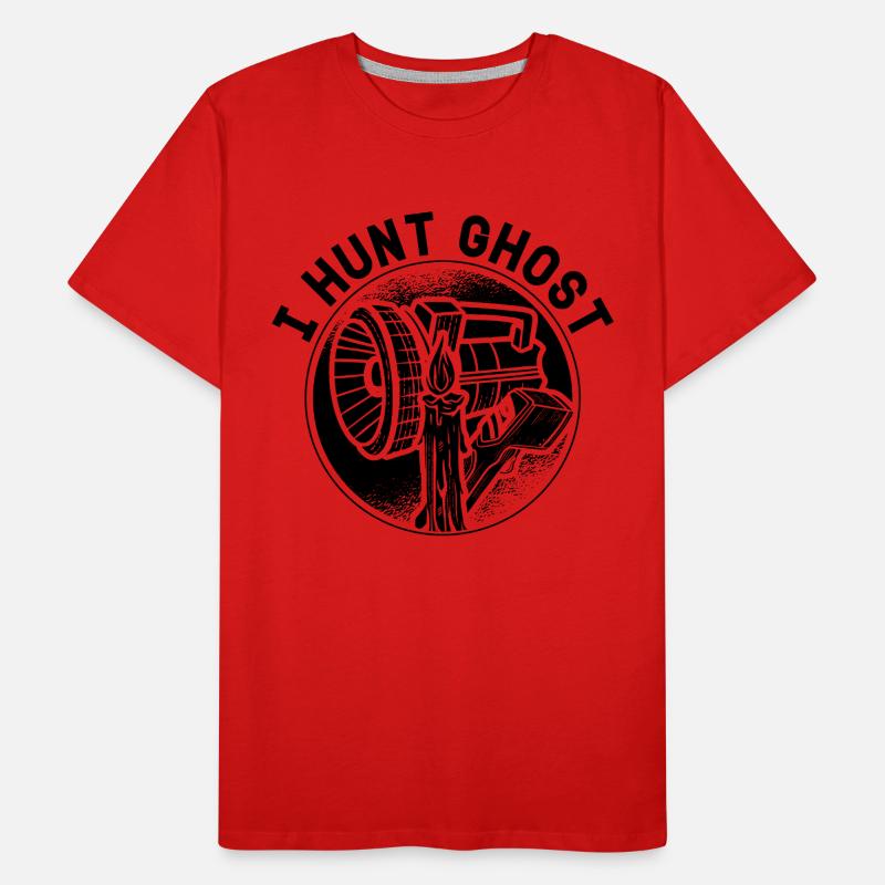 Ghost Hunter Ghost Hunt Paranormal Idée cadeau T-shirt bio Premium Homme