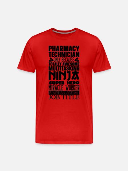 Pharmacy Technician Pharmacy Gift Idea - Men's Premium Organic T-Shirt -