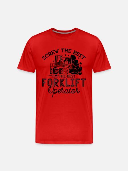 Staplerfahrer Stapler Gabelstapler Geschenkidee - Männer Premium Bio T-Shirt -