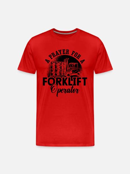 Staplerfahrer Stapler Gabelstapler Geschenkidee - Männer Premium Bio T-Shirt -