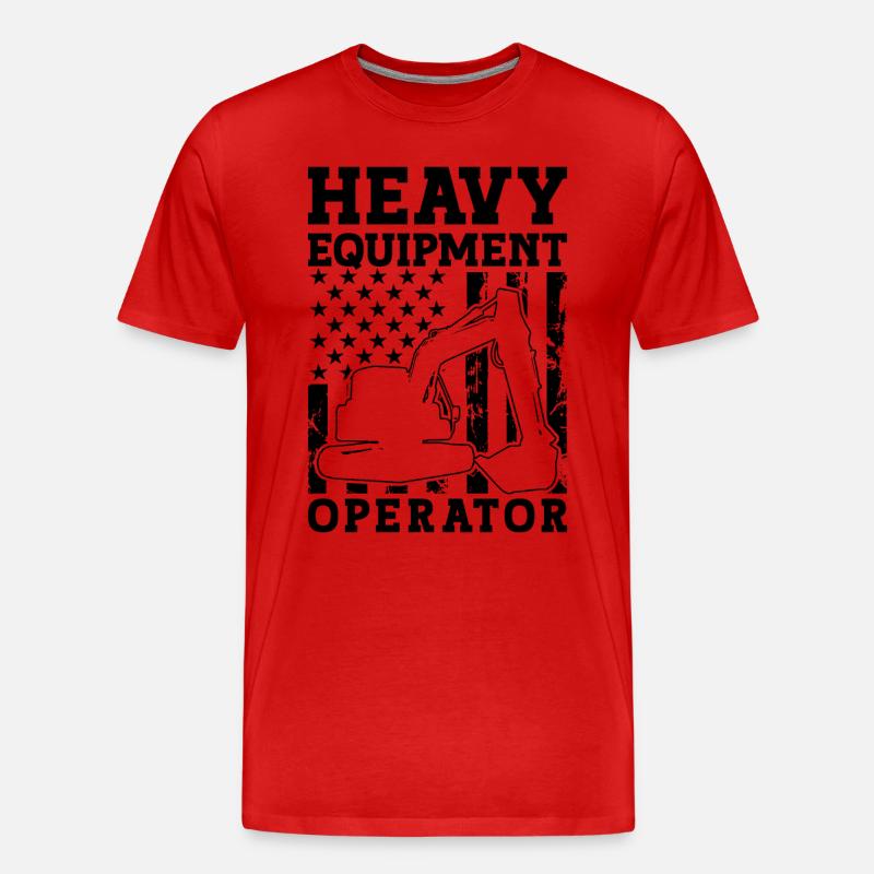 Bagger Baggerfahrer Bauarbeiter Geschenkidee - Männer Premium Bio T-Shirt - undefined
