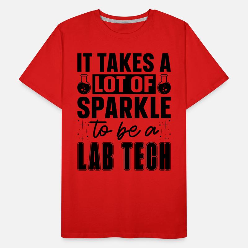 Laboratory Technician Science Profession Gift Idea Men's Premium Organic T-Shirt