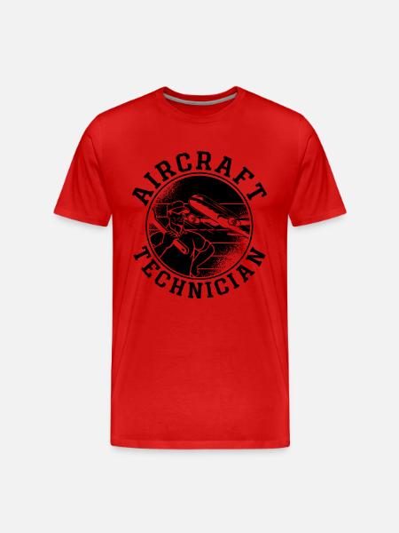 Fluggerättechniker Fluggerätmechaniker Luftfahrt - Männer Premium Bio T-Shirt - 