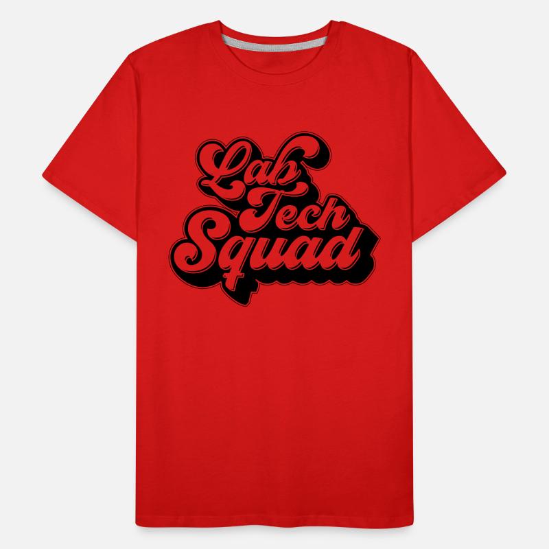 Lab Tech Squad Lab Scientist Laboratory Technician Männer Premium Bio T-Shirt