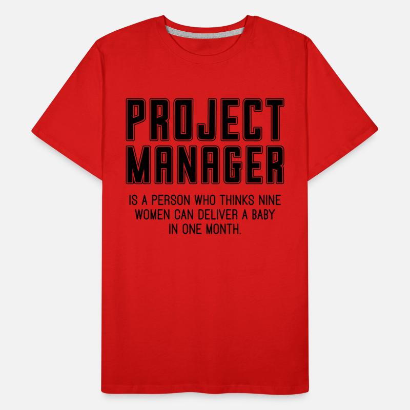Project Manager Is A Profession Project Managers Men's Premium Organic T-Shirt