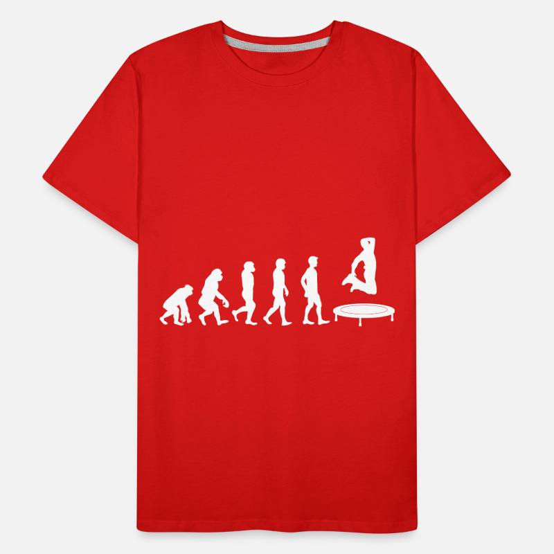 Trampoline Evolution T-shirt bio Premium Homme