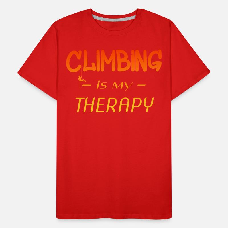 Spruch Klettern, Love Climbing, Bouldern Männer Premium Bio T-Shirt