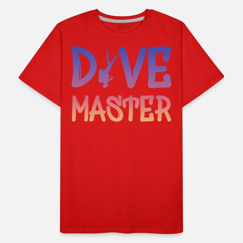 Dive Master Männer Premium Bio T-Shirt