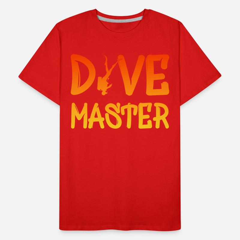 Dive Master Männer Premium Bio T-Shirt