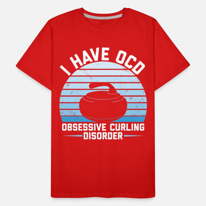 Curling Männer Premium Bio T-Shirt
