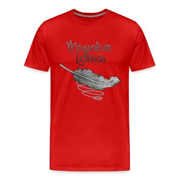Lesbiosa - T-shirt bio Premium Homme - rouge - Devant - Damien (186cm)