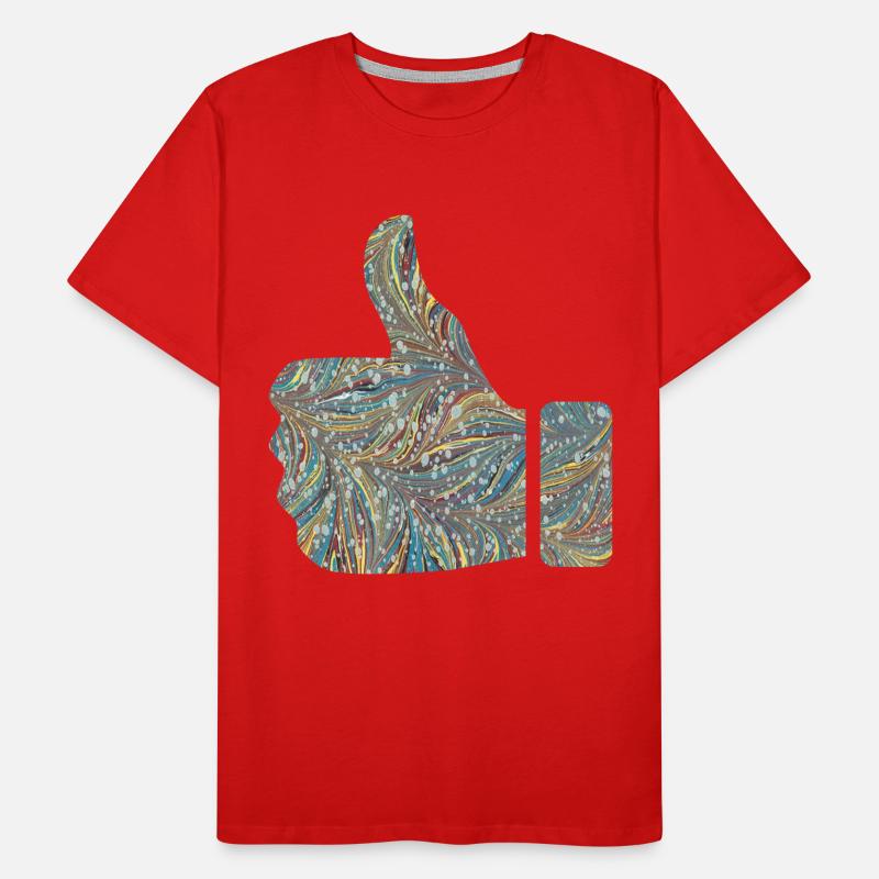 signe de la main comme e 201 T-shirt bio Premium Homme