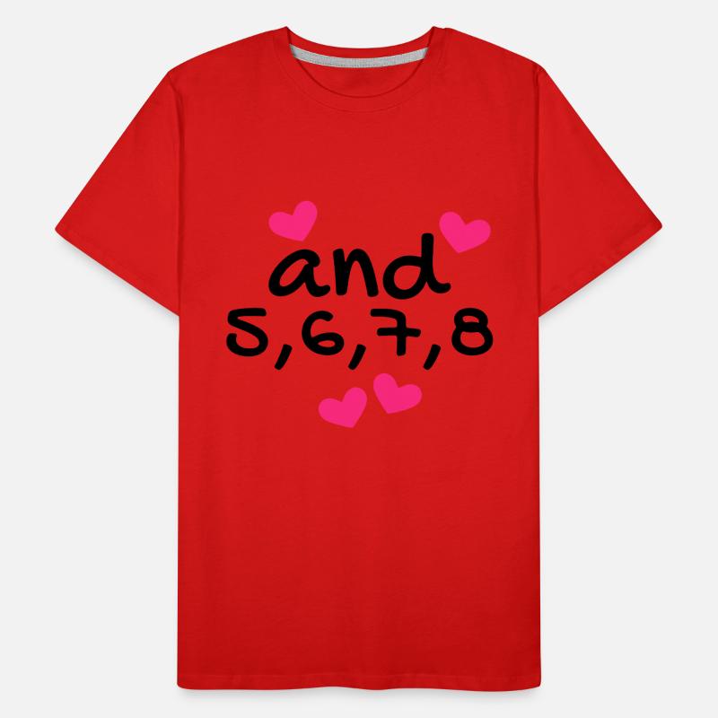 Dance dance dance class rhythm Men's Premium Organic T-Shirt