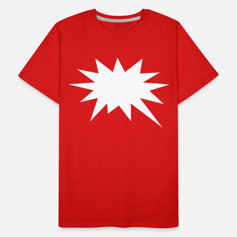 Speechbubble, bulle discour, votre texte, comics T-shirt bio Premium Homme