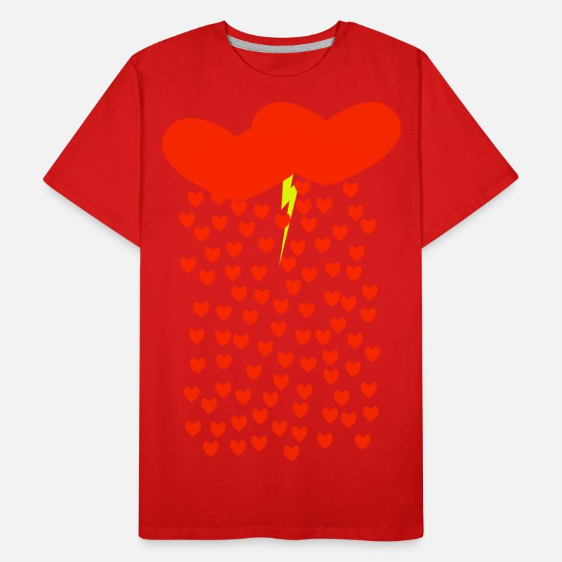 Lieber Sturm Männer Premium Bio T-Shirt