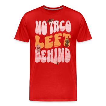 Taco - T-shirt bio Premium Homme - rouge - Devant - Damien (186cm)