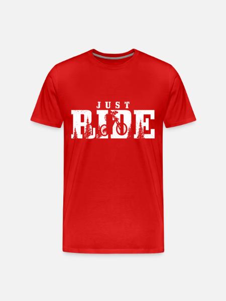 Cadeau VTT VTT biker - T-shirt bio Premium Homme - rouge