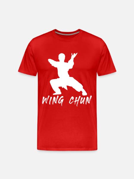 Wing Chun - T-shirt bio Premium Homme - rouge