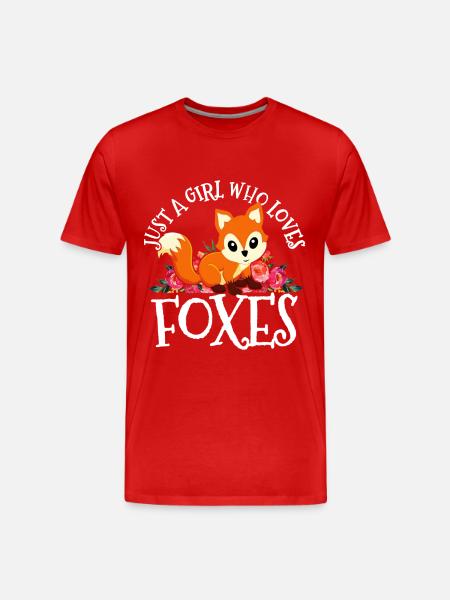Renard - T-shirt bio Premium Homme - rouge