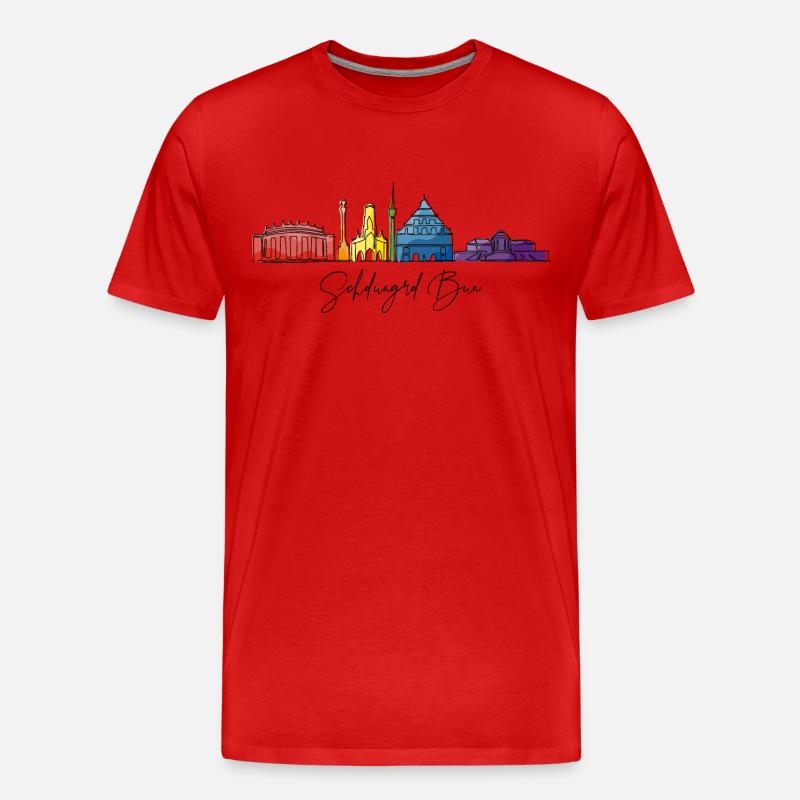Stuttgart Bua - Männer Premium Bio T-Shirt - undefined