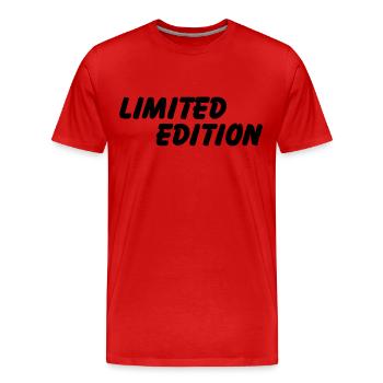 Limited Edition - T-shirt bio Premium Homme - rouge - Devant - Damien (186cm)