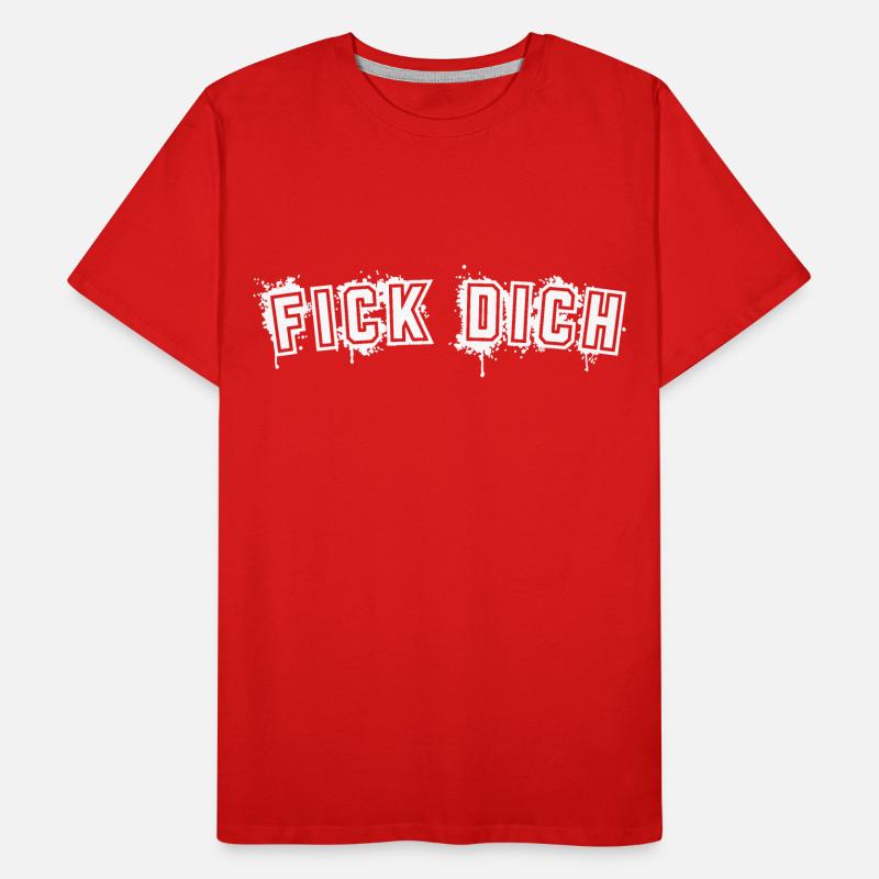 FICK DICH Männer Premium Bio T-Shirt