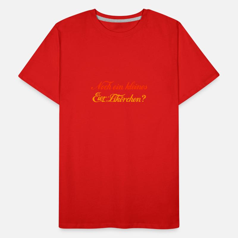 Noch ein Eierlikörchen Männer Premium Bio T-Shirt