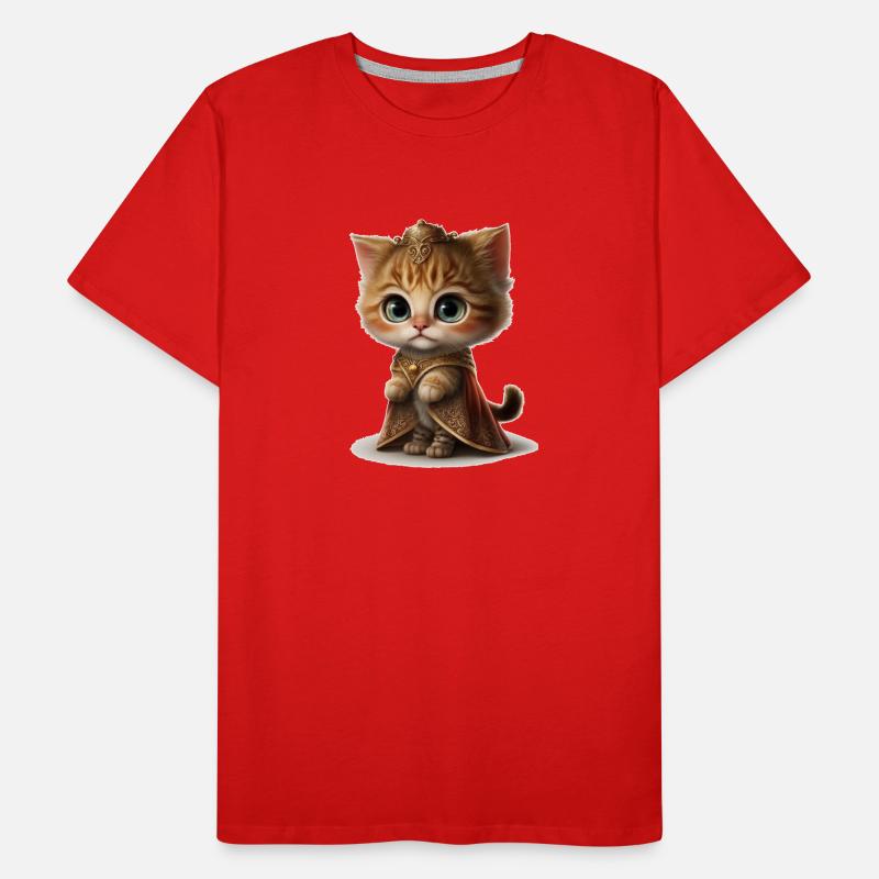 Princesse comme un chat T-shirt bio Premium Homme