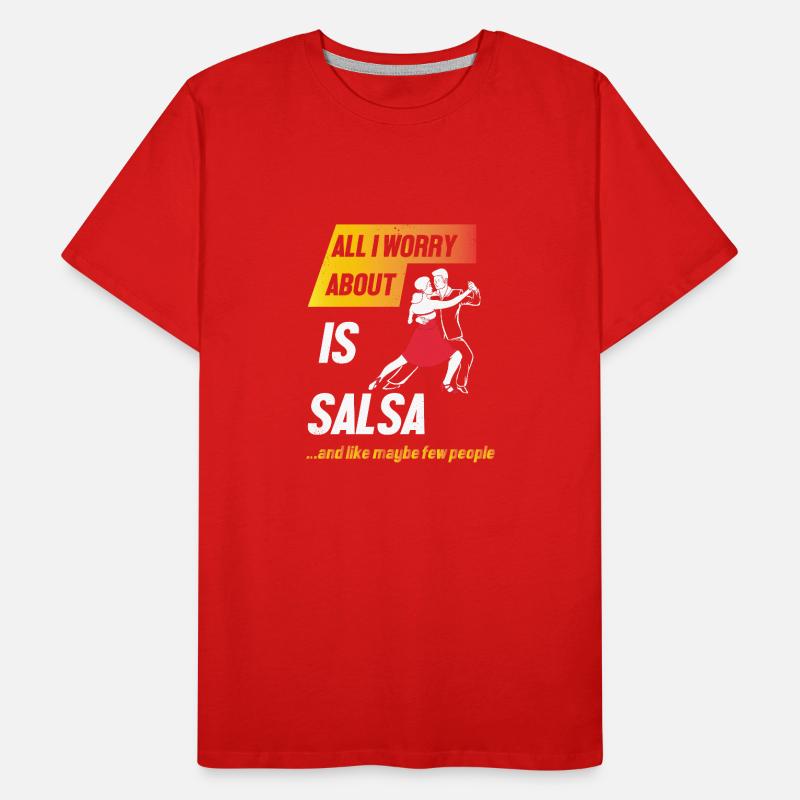 Danseuse de salsa Danseuse T-shirt bio Premium Homme