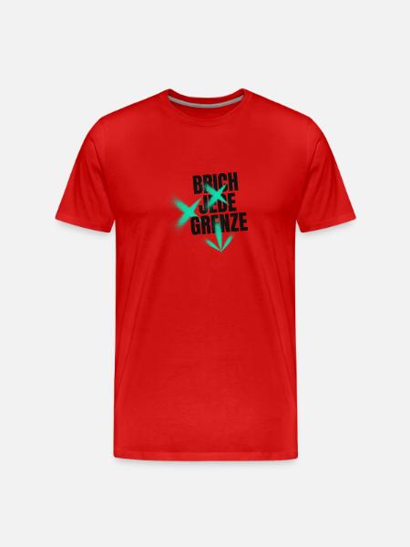 20230117 200533 0000 - Männer Premium Bio T-Shirt - Rot