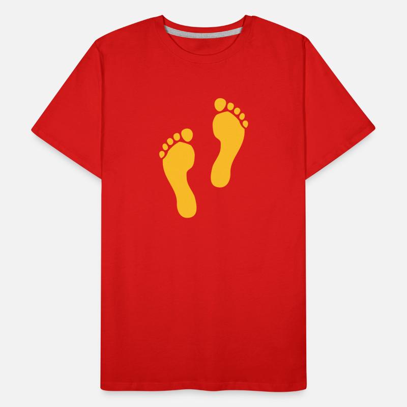 Abdrücke Männer Premium Bio T-Shirt