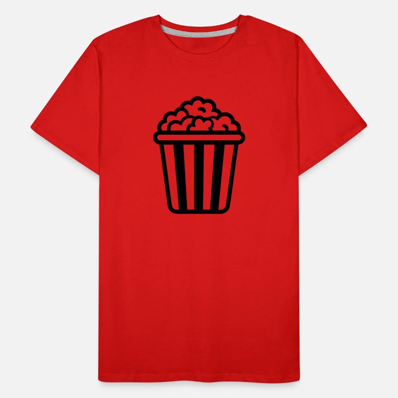 Pop corn Men's Premium Organic T-Shirt