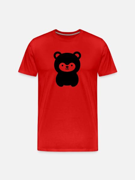 Little bear - Men's Premium Organic T-Shirt - red