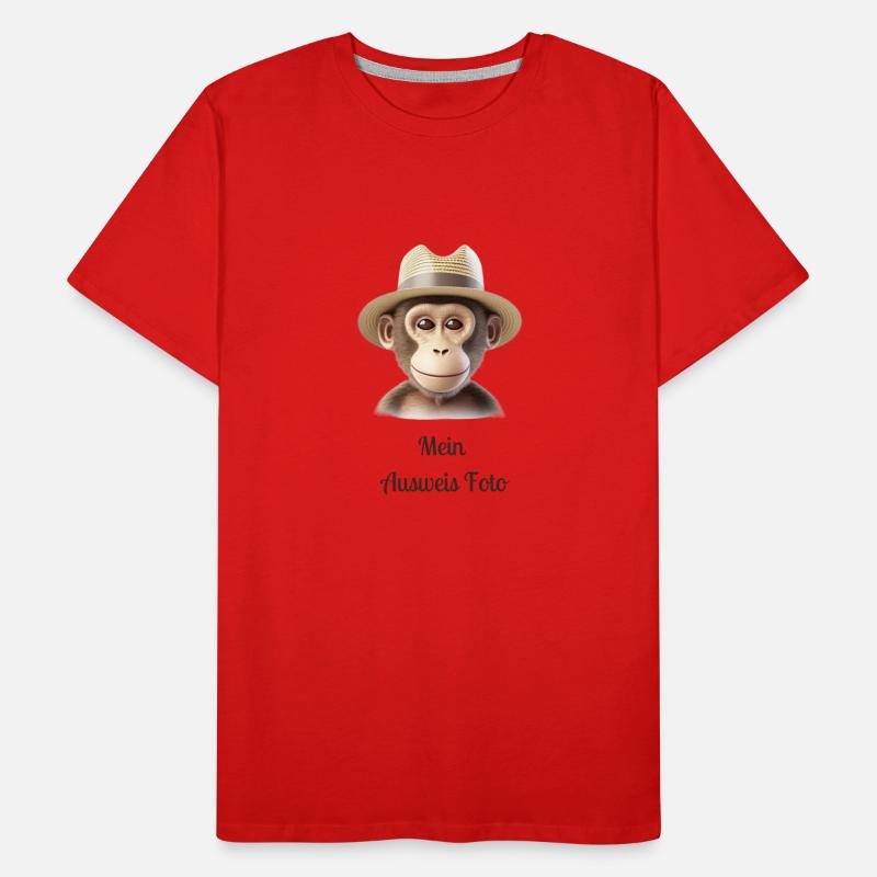 Max the Casual Monkey Men's Premium Organic T-Shirt