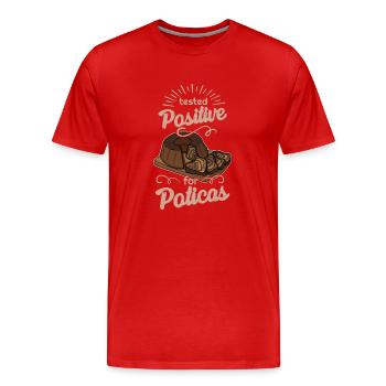Slovenska Potica Slowenien Kuchen Dessert - Männer Premium Bio T-Shirt - Rot - Vorne - Damien (186cm)