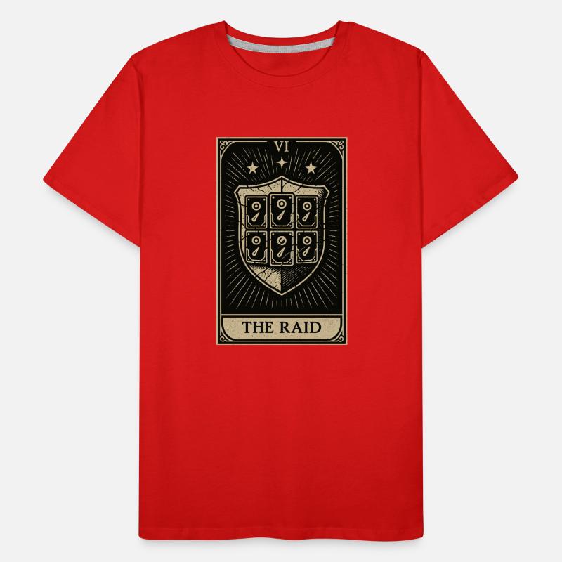Tarot Datahoarding: The RAID Shield Men's Premium Organic T-Shirt