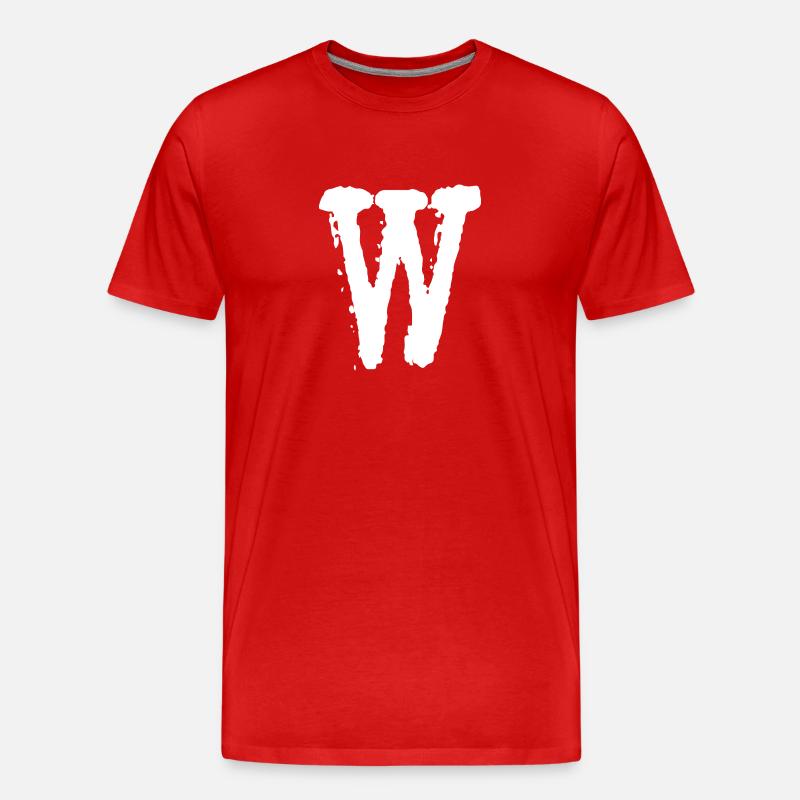 W - Männer Premium Bio T-Shirt - Rot