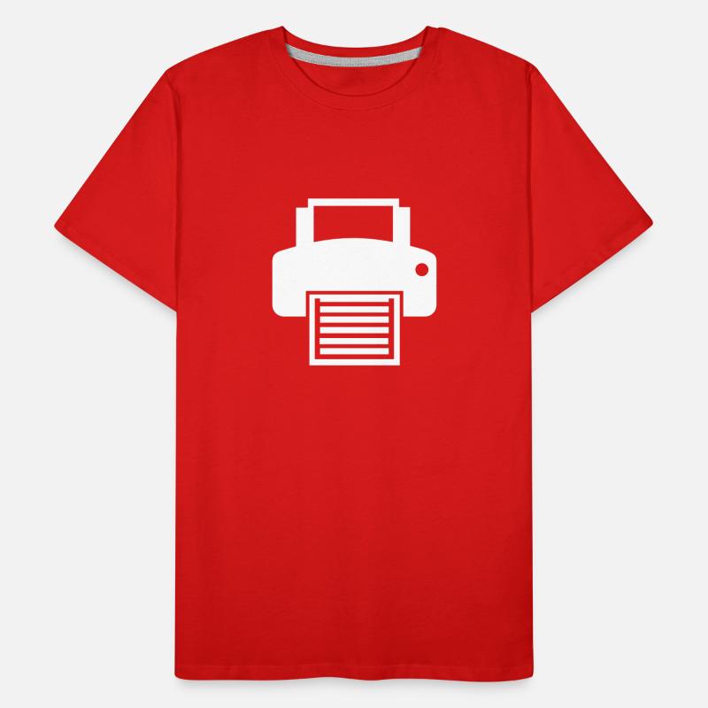 Printer Men's Premium Organic T-Shirt