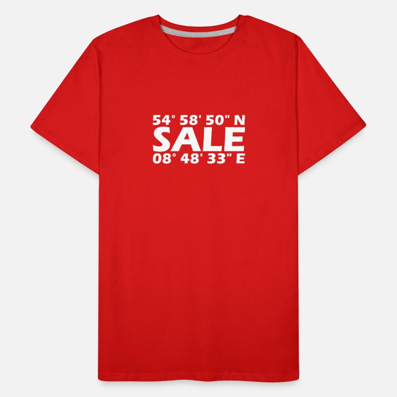 Sale Coordinates Men's Premium Organic T-Shirt