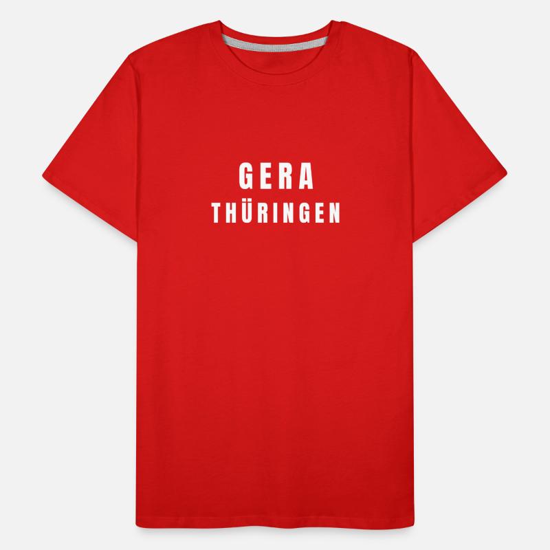 Gera, Thuringe T-shirt bio Premium Homme