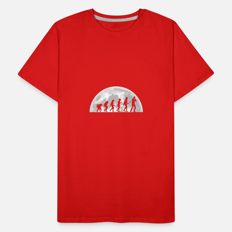Harmonika Evolution Mundharmonika Männer Premium Bio T-Shirt