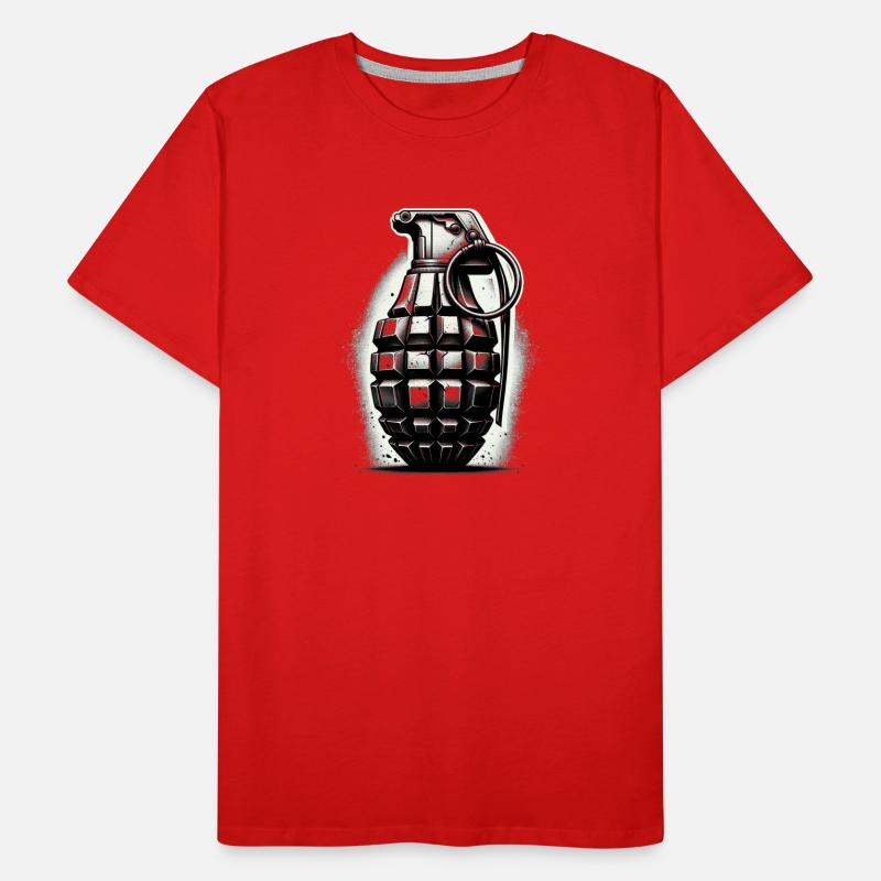 Explosive Charge: Hand Grenade Men's Premium Organic T-Shirt