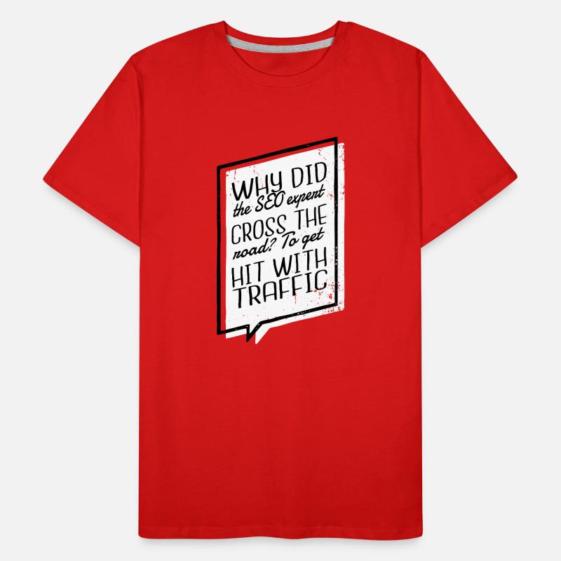 programmation informatique admin blagues heureux docteur T-shirt bio Premium Homme