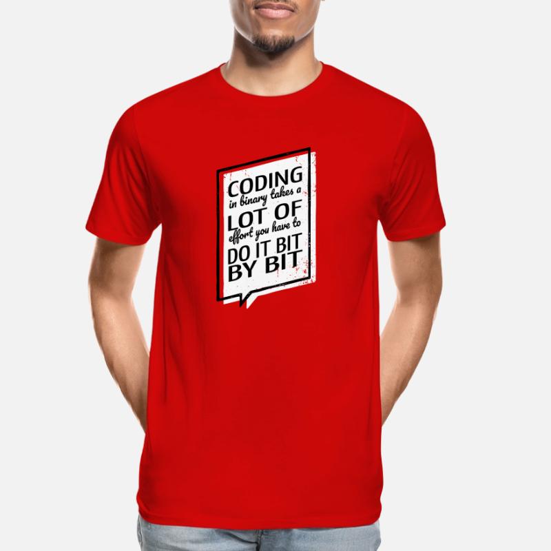 Computers Quote C Sharp Programming Men's Premium Organic T-Shirt