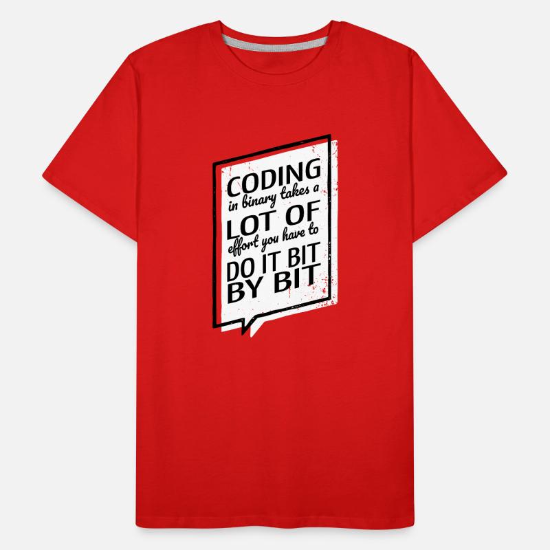 Computers Quote C Sharp Programming Men's Premium Organic T-Shirt