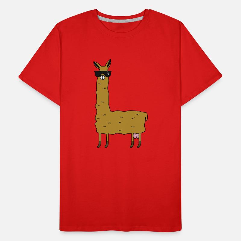 Lama avec extras T-shirt bio Premium Homme
